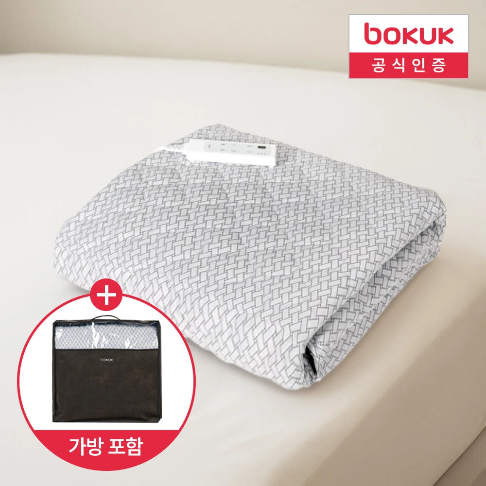 보국 전기요 1인용 전자파없는 전기매트 캠핑 온열매트 카모플라쥬 싱글 BKB-2201S 실제 상품 이미지
