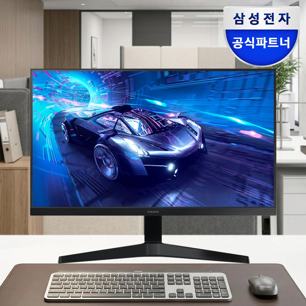 삼성전자 24인치(60.4cm) Full HD 컴퓨터 사무용 가정용 PC 에센셜 모니터 실제 상품 이미지