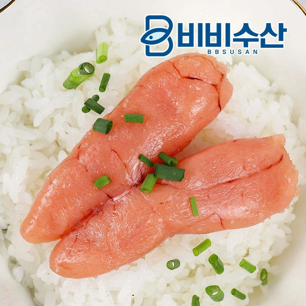 저염 명란젓 백명란 양념 못난이 파지 선동 백명란젓 500g 실제 상품 이미지
