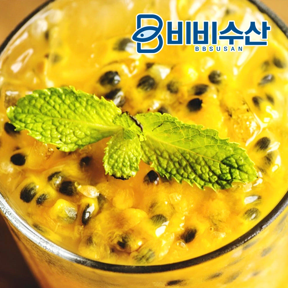 패션후르츠 퓨레 백향과 냉동과일 에이드 실제 상품 이미지