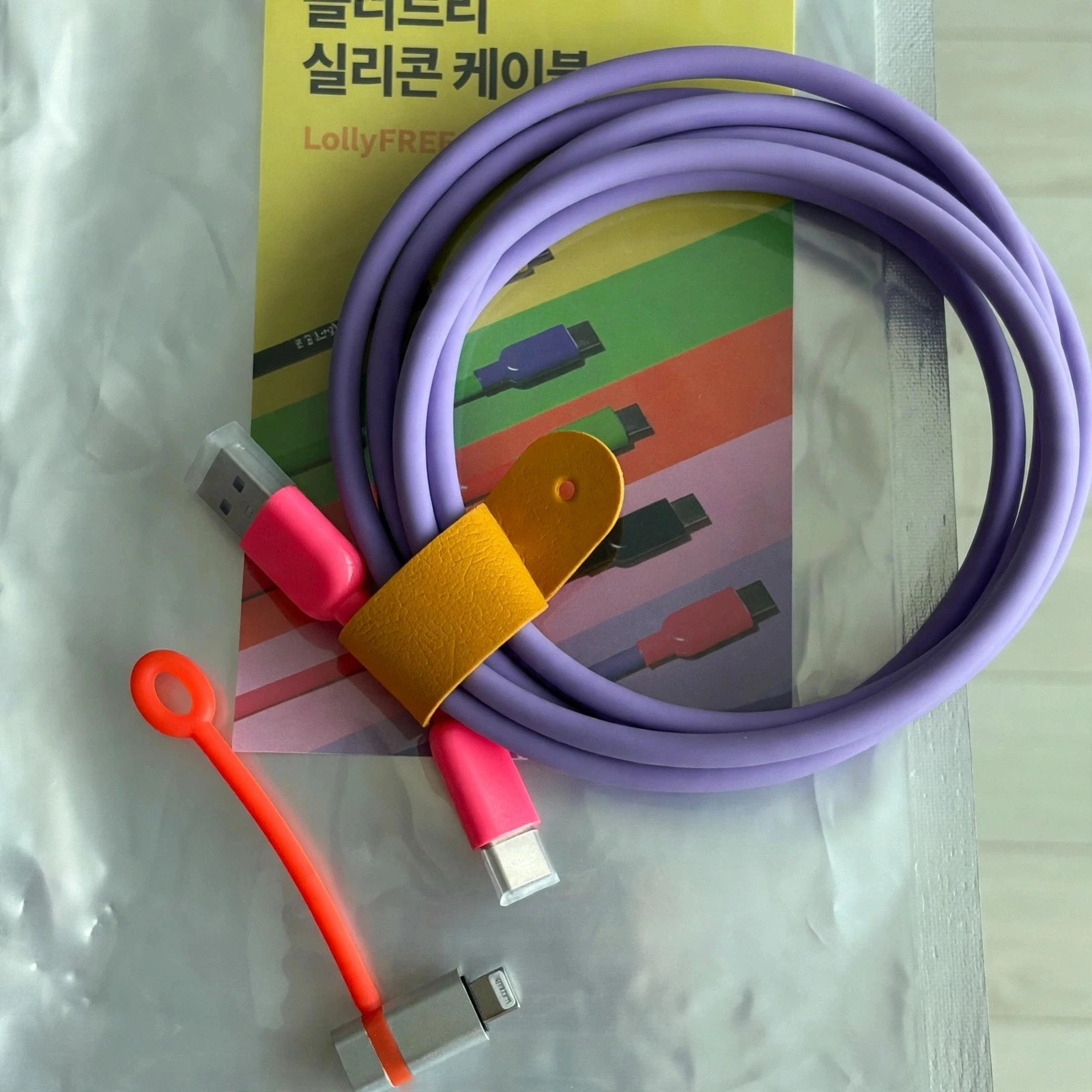 충전 케이블 정착 완료! 롤리프리 240W 초고속 실리콘 2m CtoC 케이블 솔직 후기